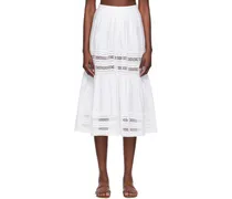 White Margot Skirt