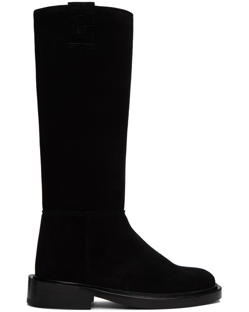 HEREU Black Anella Boots Black