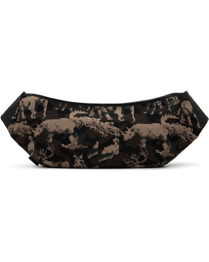 MASTER PIECE Taupe nowartt Edition Digital Zoo Singing Bag Olive