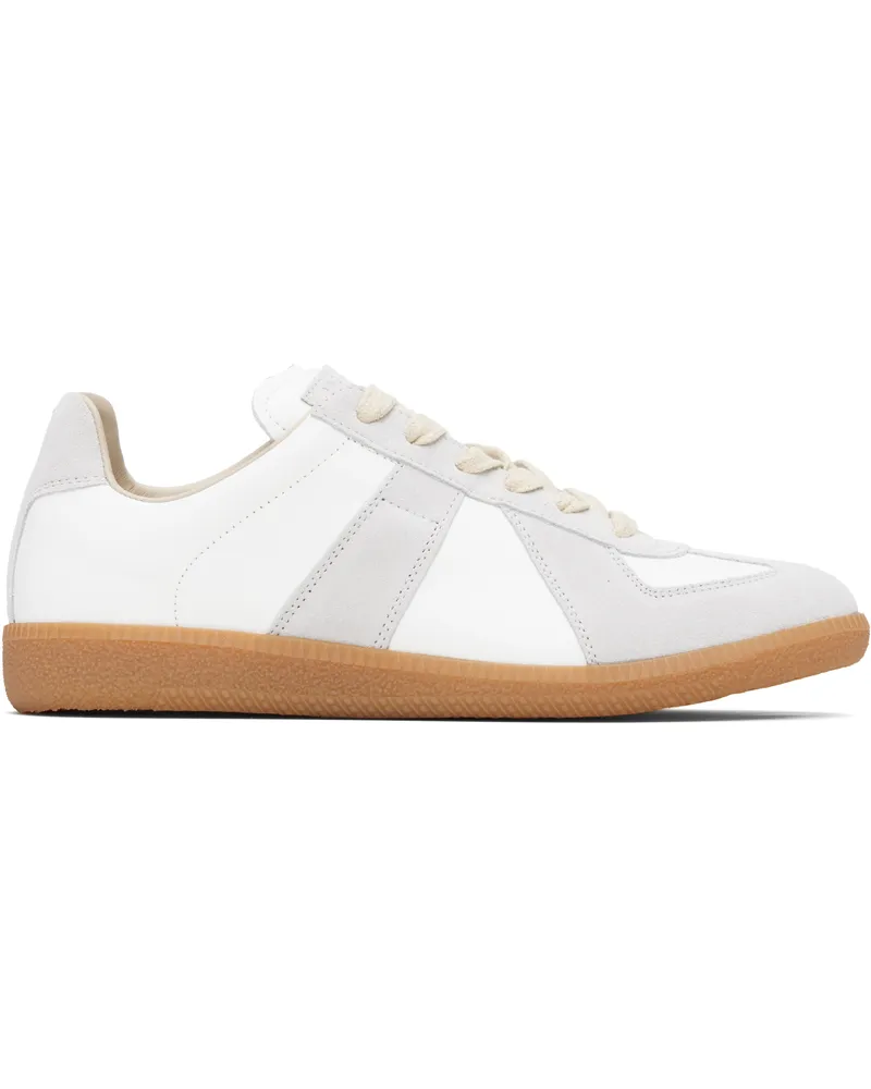 Maison Margiela Gray & White Replica Sneakers 101