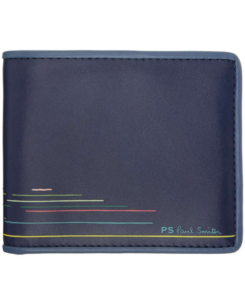 Paul Smith Navy Bifold Wallet 49