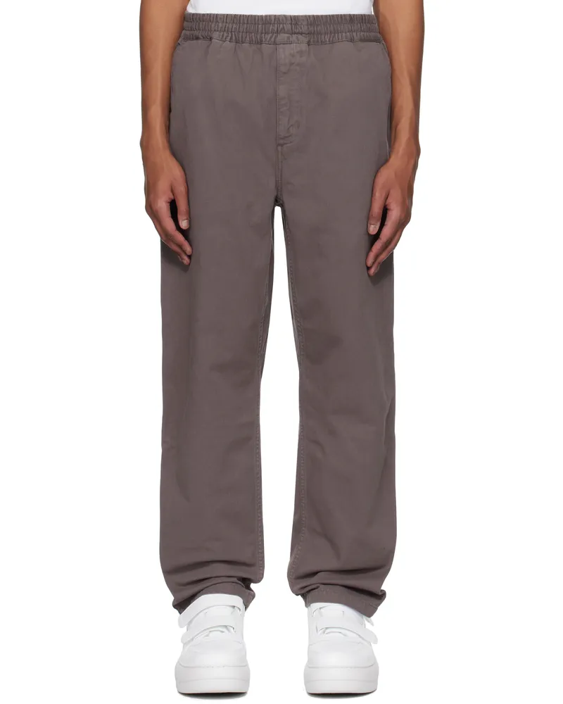Carhartt WIP Gray Flint Trousers 2lqgd