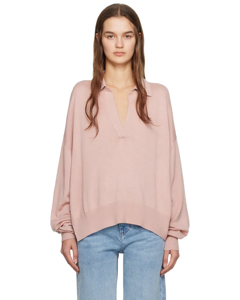Isabel Marant Pink Galix Polo 40op