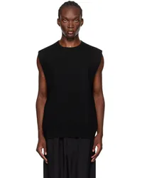 Y-3 Black 3-Stripes Vest Black