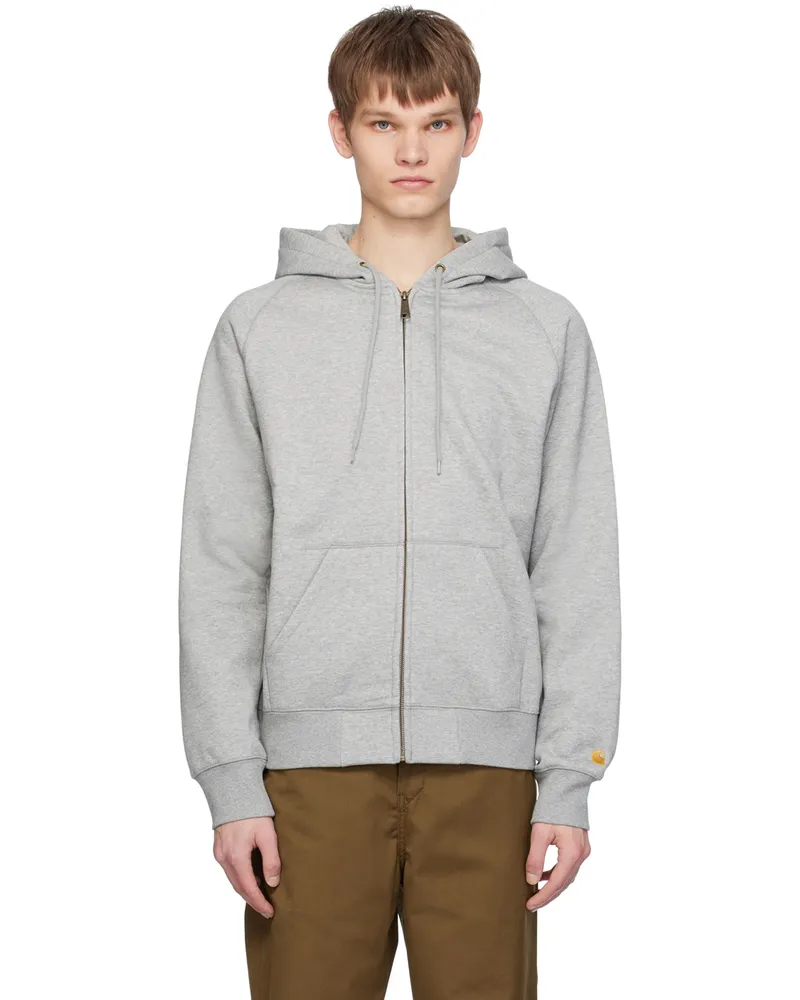 Carhartt WIP Gray Chase Hoodie 00m