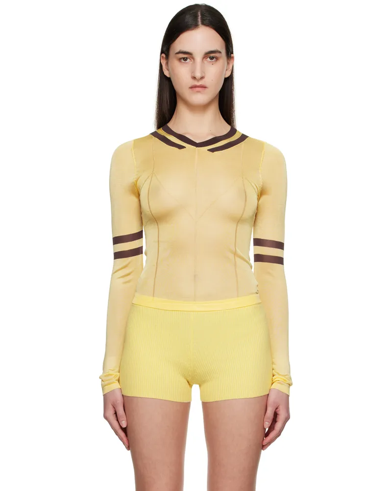 Miaou Yellow Monica Sweater Butter