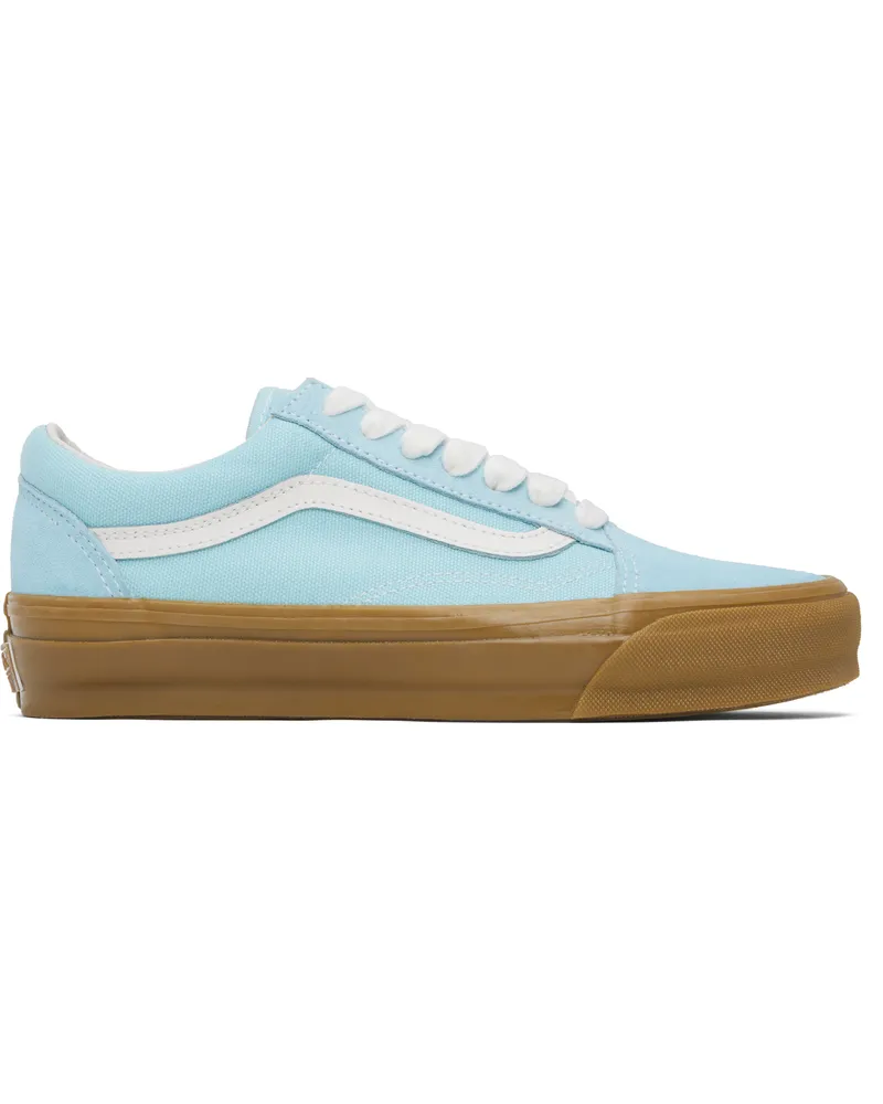 Vans Blue Premium Old Skool Gum Sneakers Gum