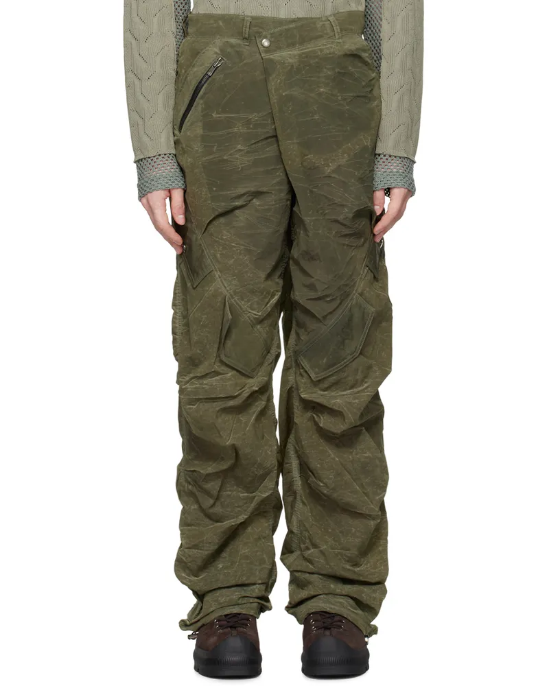 Andersson Bell Khaki Xeno Multi Military Trousers Khaki