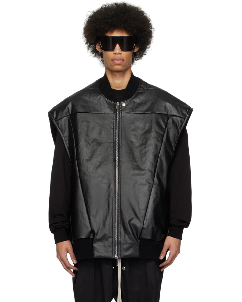 Rick Owens Black Lido Denim Jacket 09