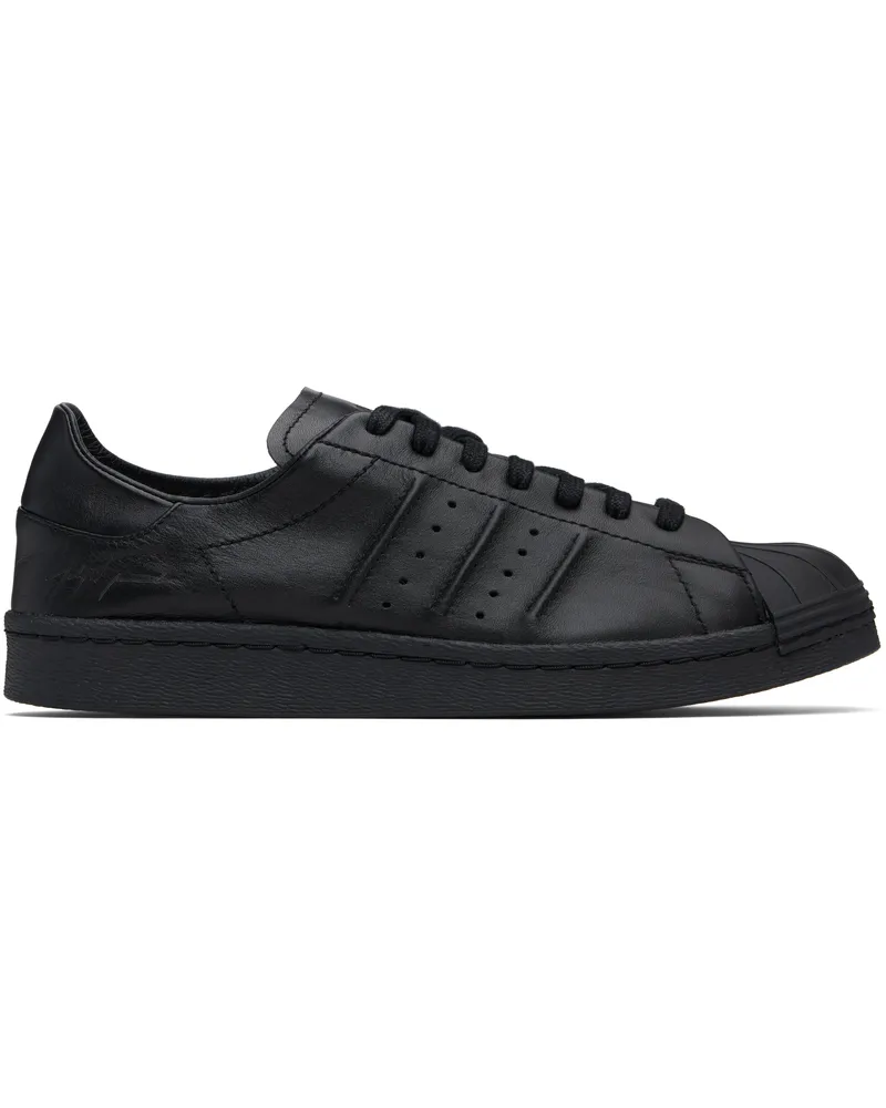 Y-3 Black Superstar Sneakers Black