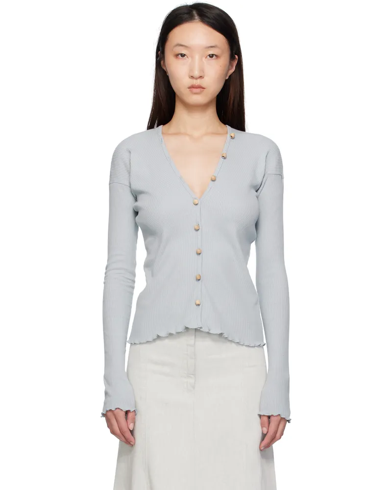 Baserange Blue Tav Cardigan Hardin