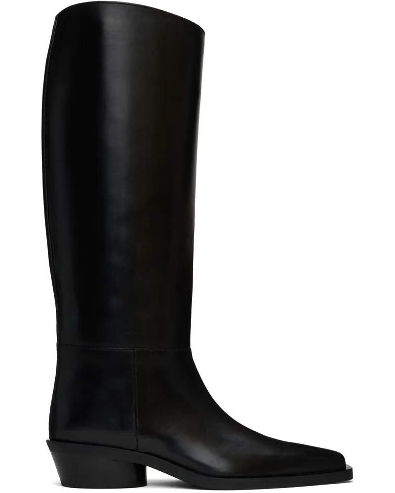 Proenza Schouler Black Bronco Boots 18050