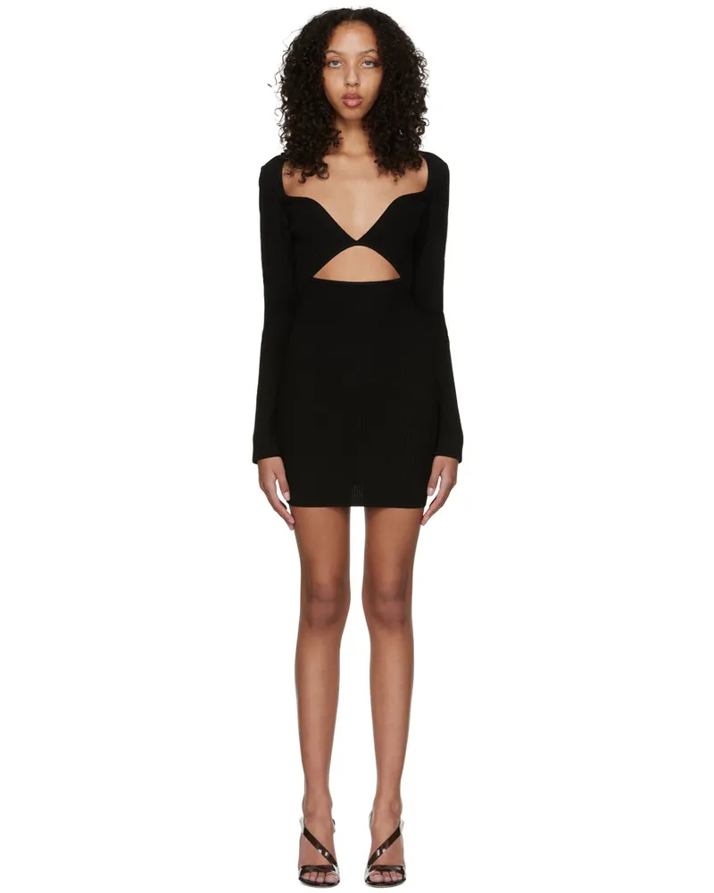 GAUGE81 Black Otero Minidress Black