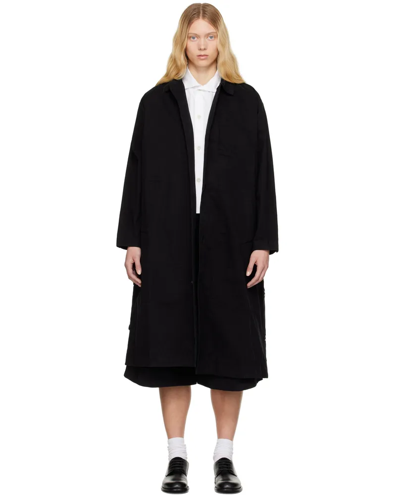 Toogood Black 'The Messenger' Coat Work