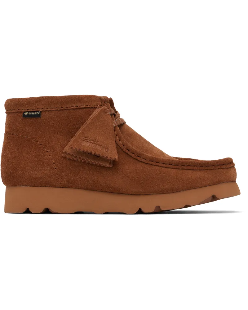 Clarks Tan Wallabee Gore-Tex Boots Mocha