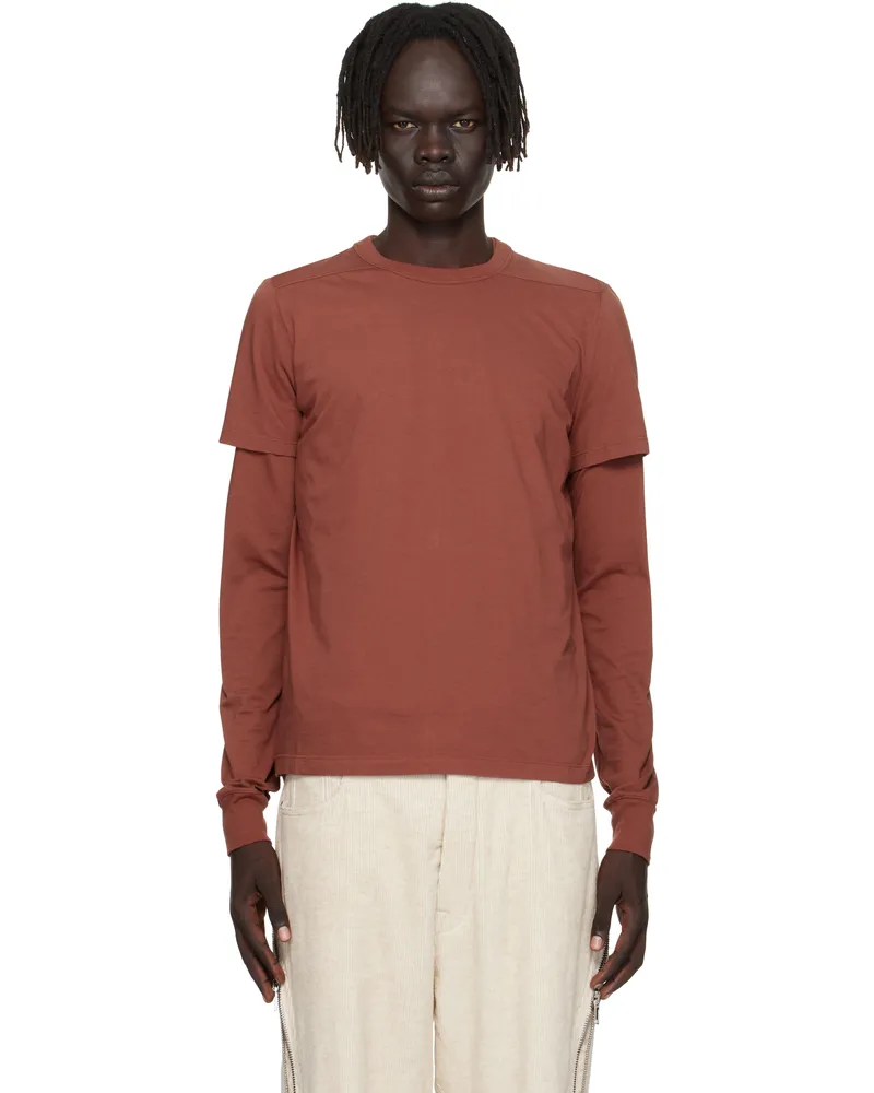 Rick Owens Pink Concordians Level LS T-shirt 13