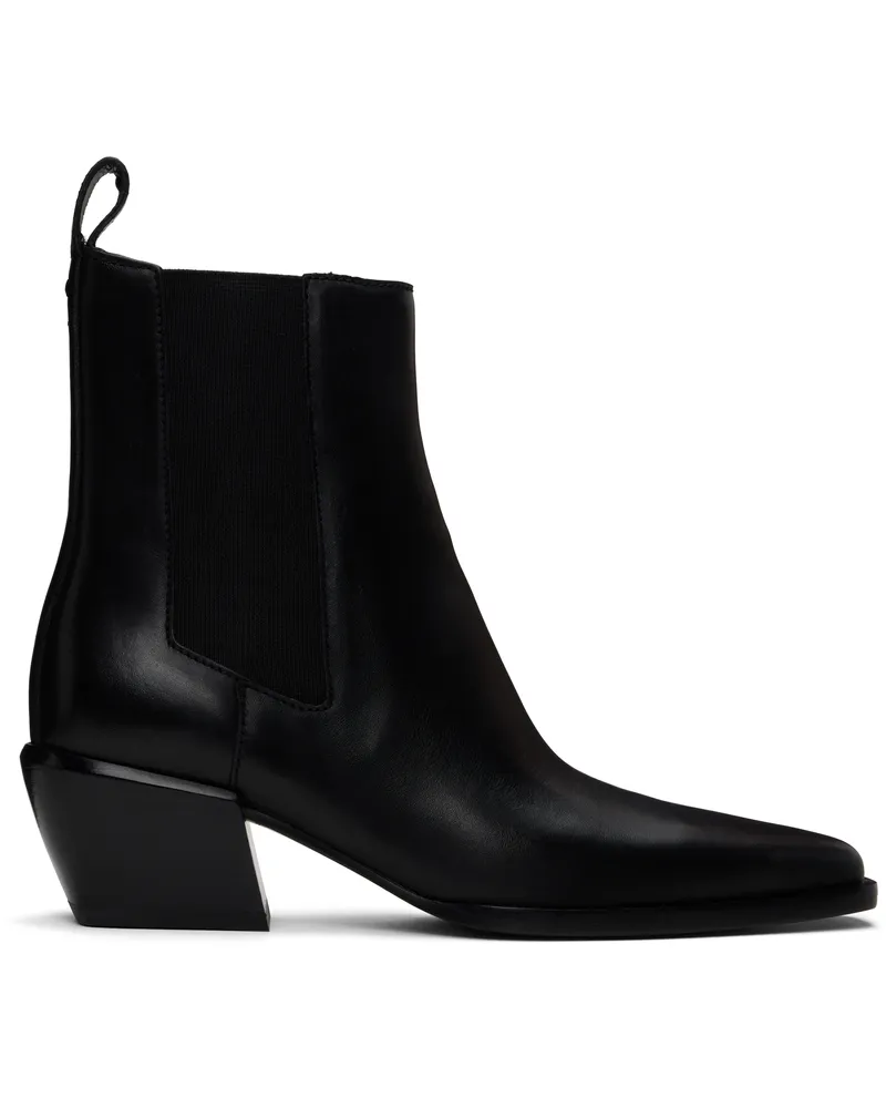 Rag & Bone Black Joni Chelsea Boots Blk