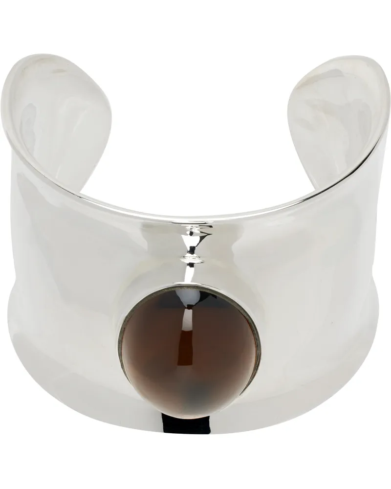 Sophie Buhai Silver Vienna Cuff Bracelet Smoky