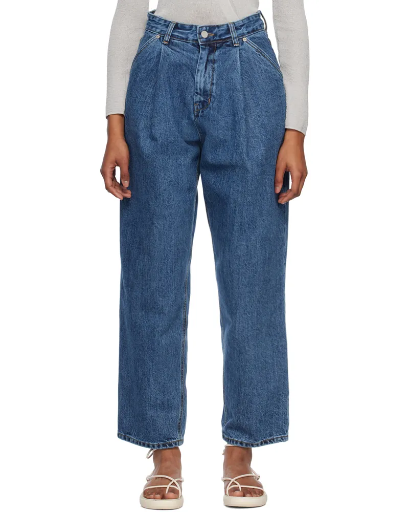 Youth Blue Structured Jeans Medium