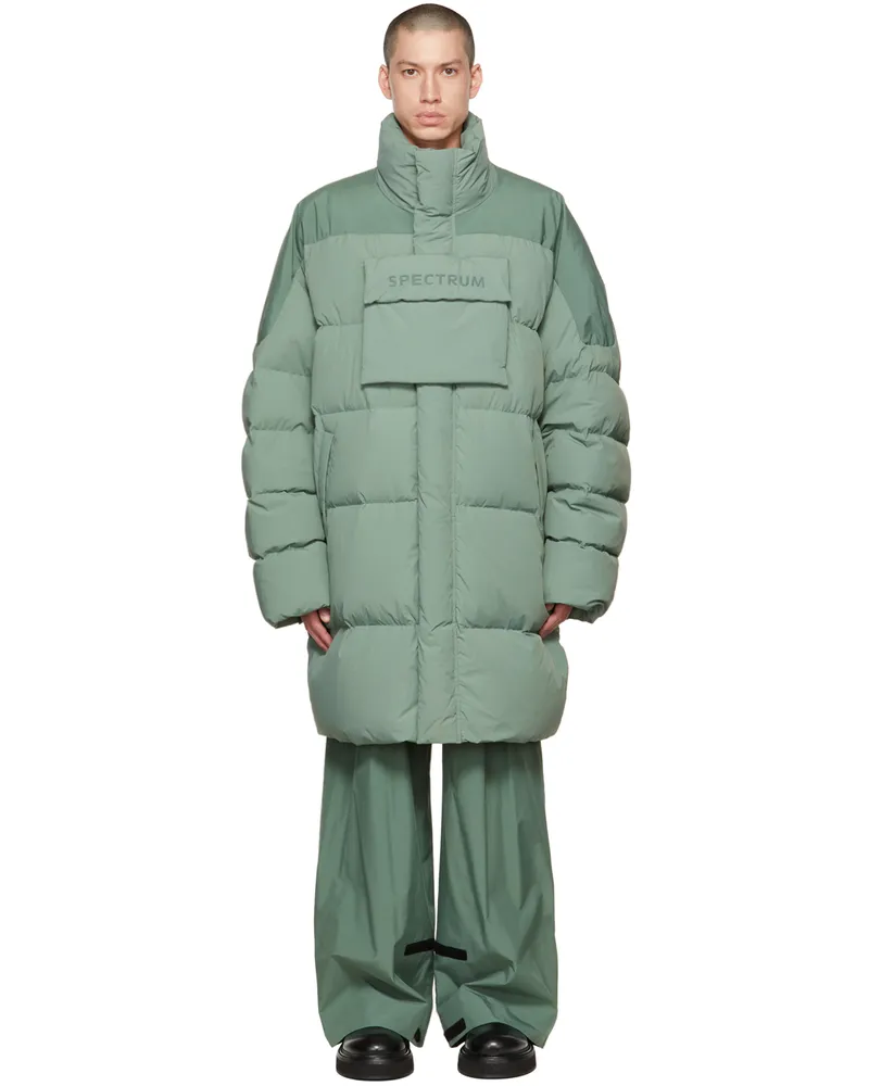 A. A. Spectrum Green Vidor Down Jacket Cedar