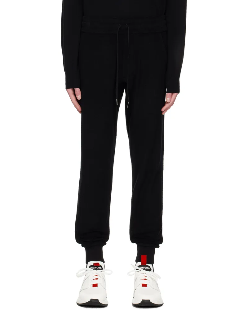 Tom Ford Black Drawstring Lounge Pants Lb999