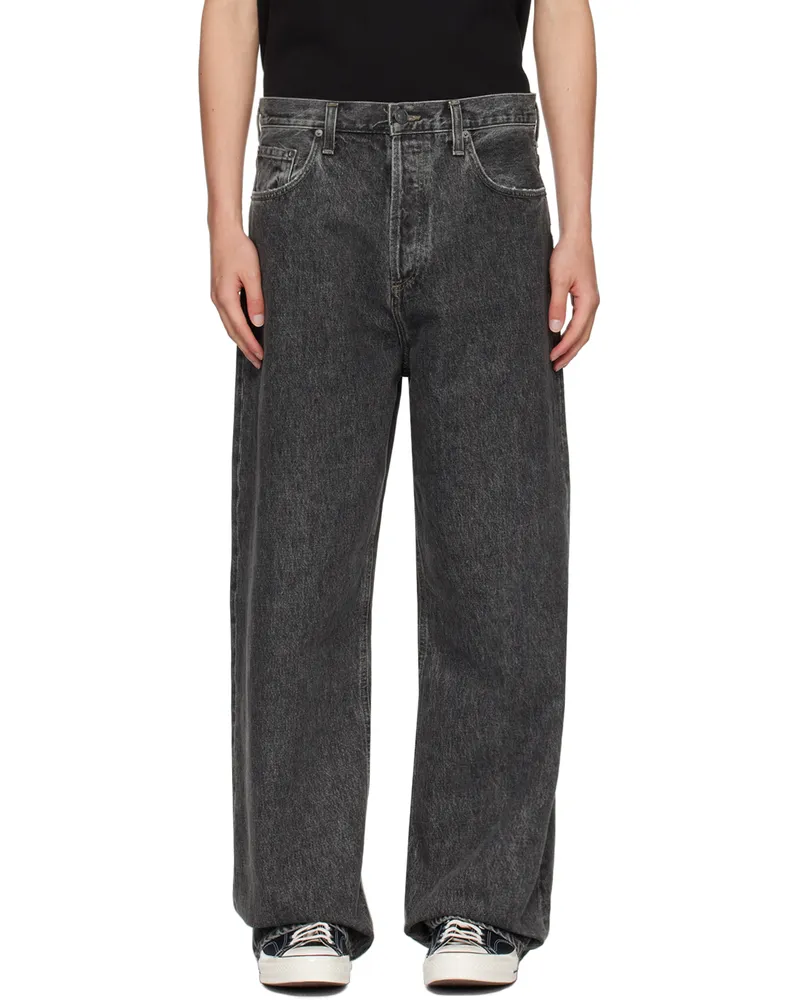 AGOLDE Black Ashcroft Jeans Fresh