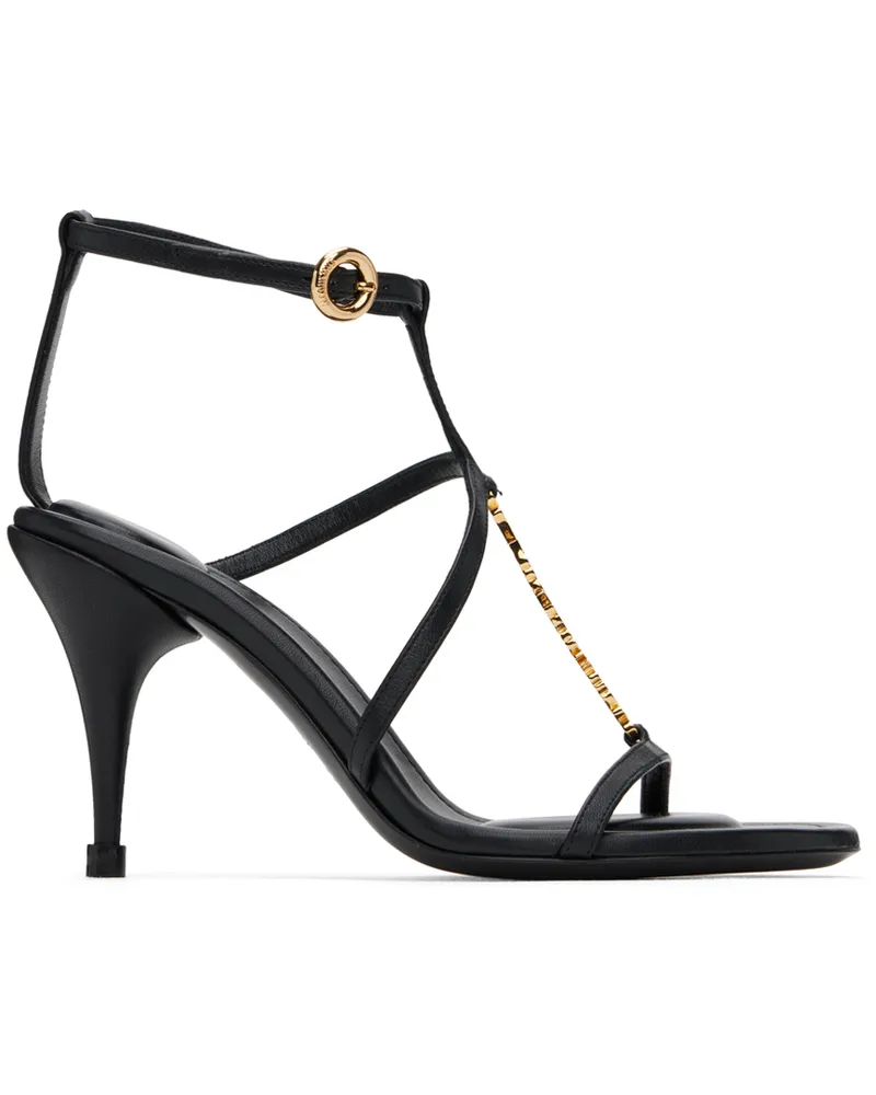 Jacquemus Black Le Chouchou 'Les sandales Pralu' Heeled Sandals 990