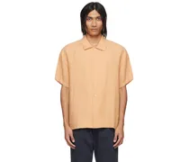 Tan Oversized Shirt