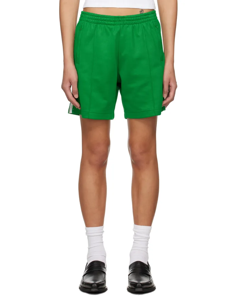 RE/DONE Green Sunland Track Shorts Verde