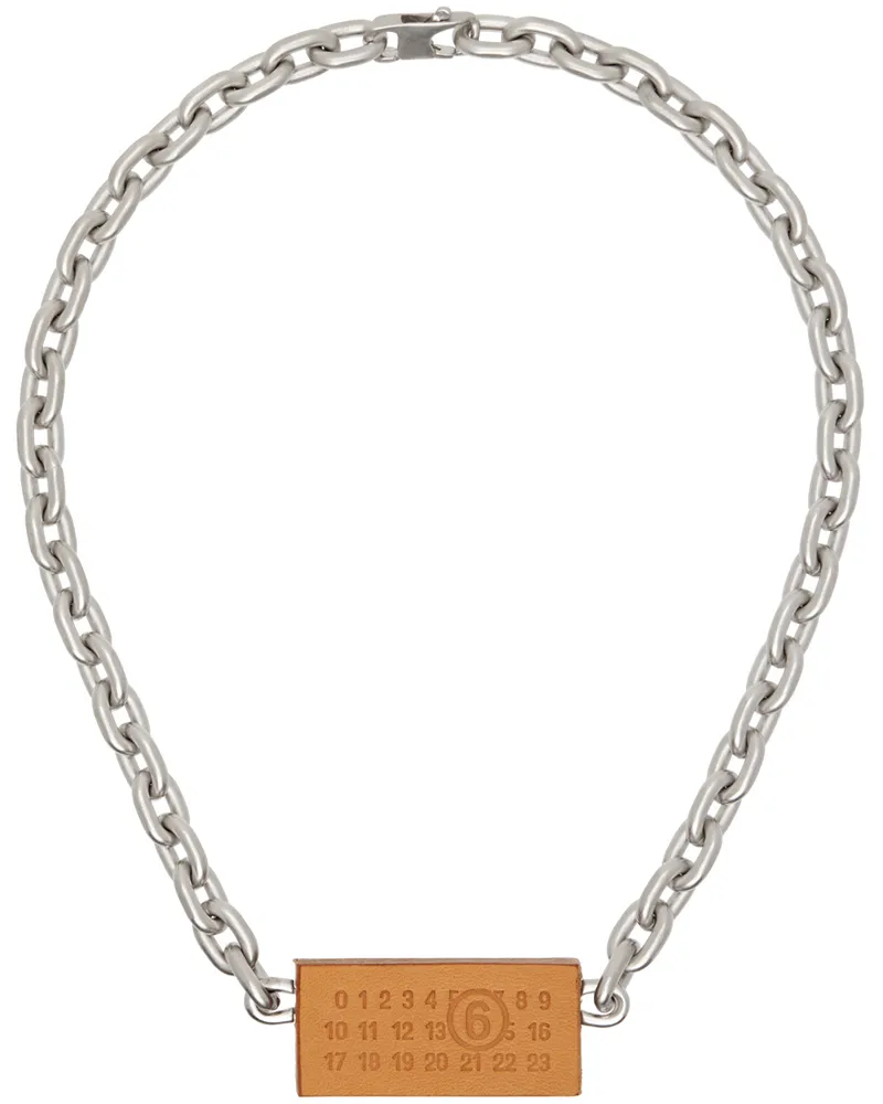 Maison Margiela Silver Chain Necklace 966