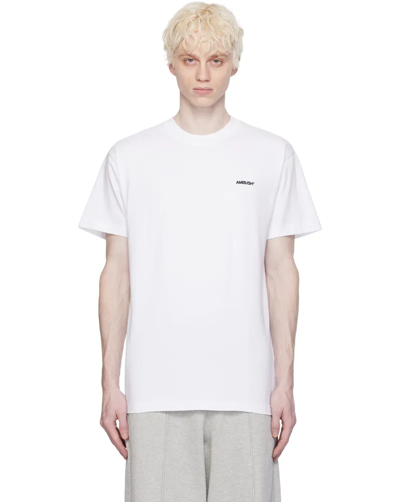 AMBUSH Three-Pack White T-Shirts White
