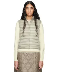 Moncler Gray Liane Down Vest 90h