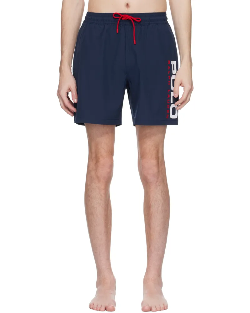 Ralph Lauren Navy 14.5 cm Traveller Classic Swim Shorts Newport