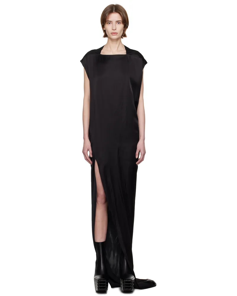 Rick Owens Black Hollywood Edfu Maxi Dress 09