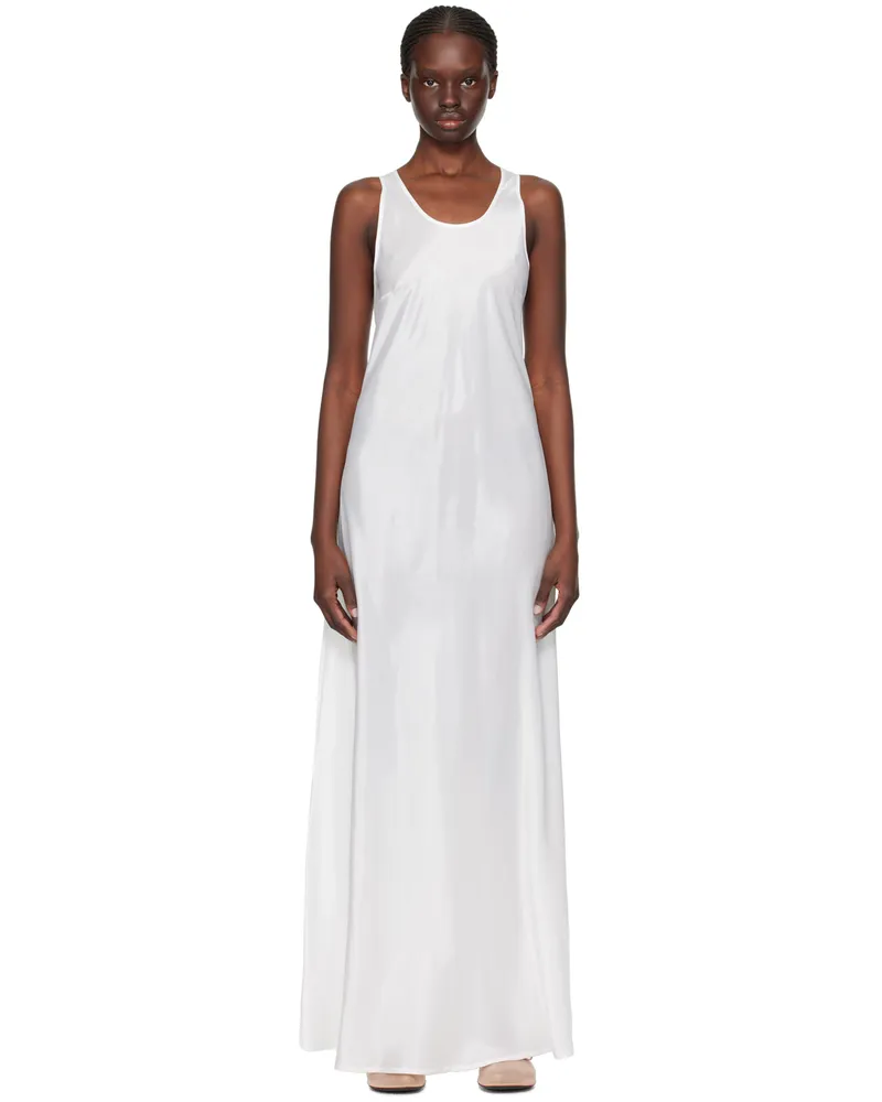 Renaissance Renaissance White Barb Maxi Dress Antique