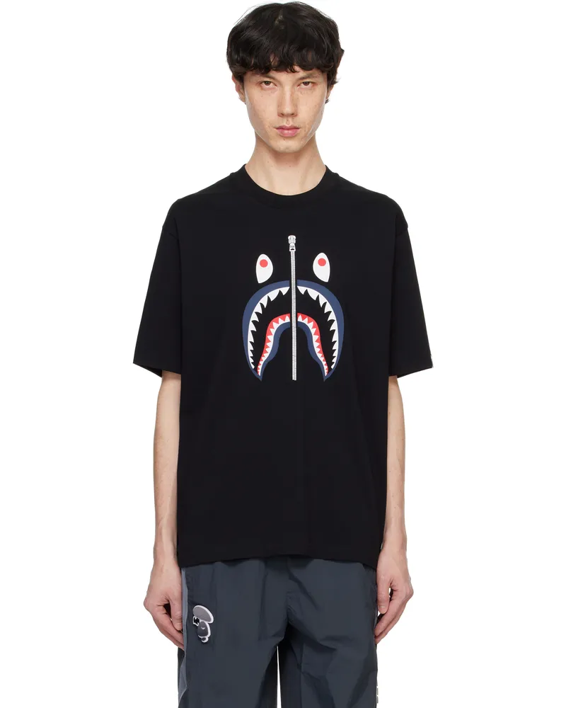 BAPE Black Shark UK T-shirt Blk-black
