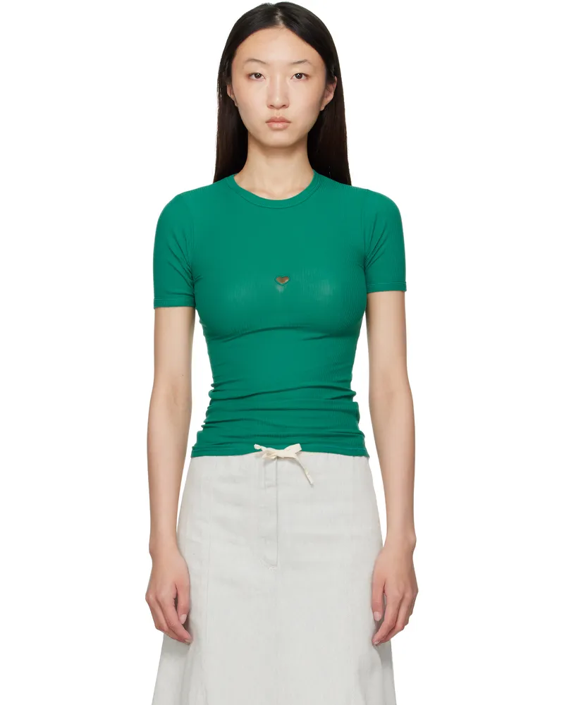Baserange Green Heart T-shirt Mira
