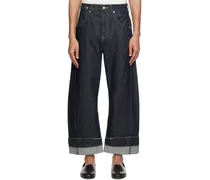 Indigo Oversized Jeans