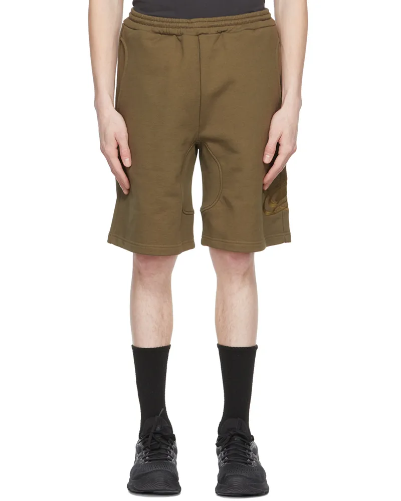 AFFXWRKS Khaki Cotton Shorts Mud