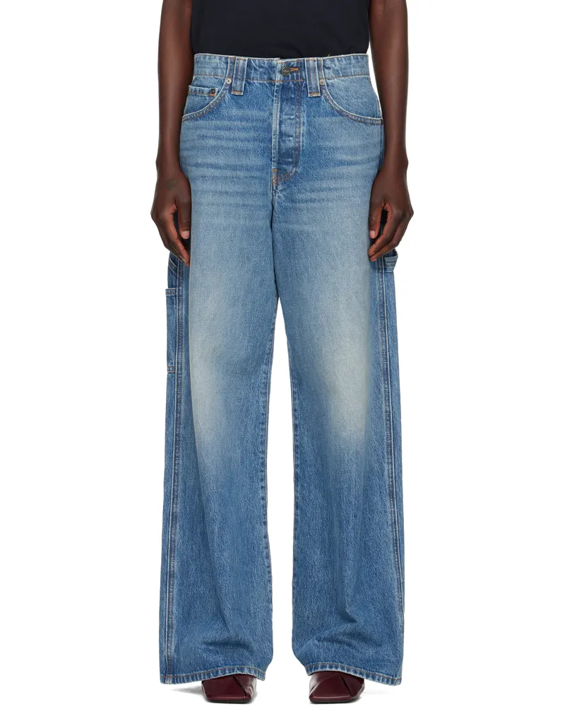 KHAITE Blue Sowen Jeans 038