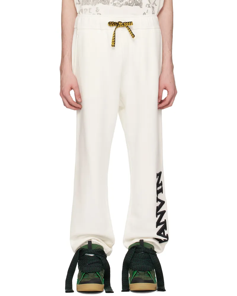 Lanvin White Future Edition Sweatpants 074