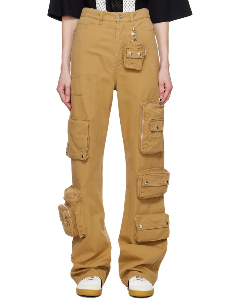 Lanvin Tan Future Edition Trousers Sand