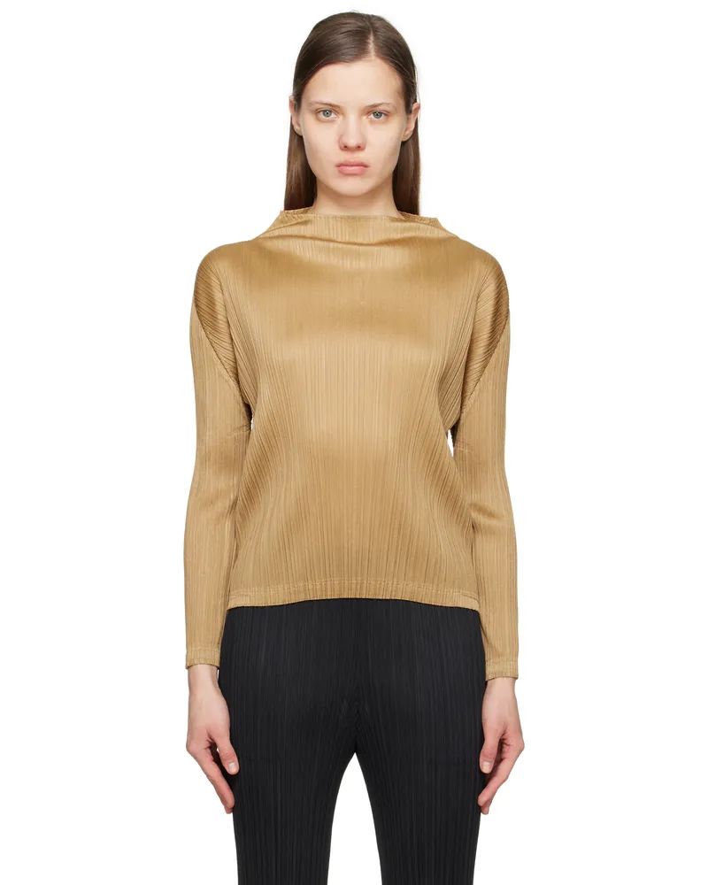 Issey Miyake Tan Monthly Colors December Top 43