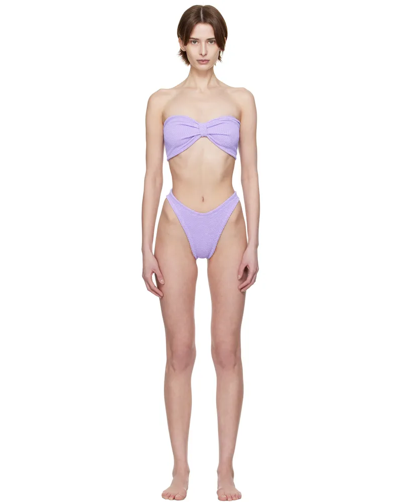 Hunza G Purple Tina Bikini Lilac