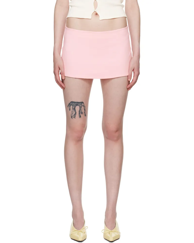 GUIZIO Pink Micro Miniskirt Baby