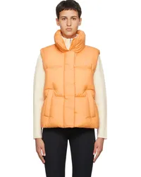 Mackage Orange Naki Down Vest Somked