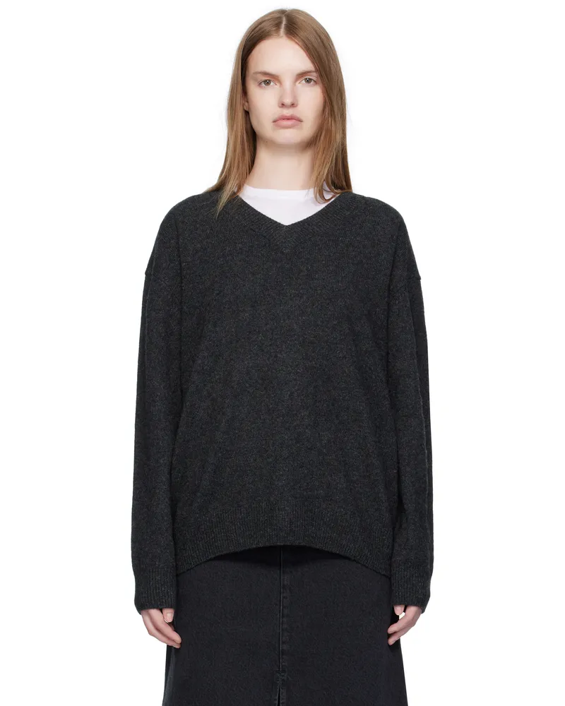 A.P.C. Gray Dany Sweater Plc