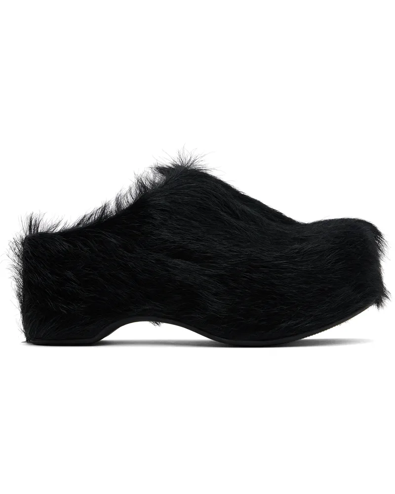 Marni Black Sabot Loafers 00n99