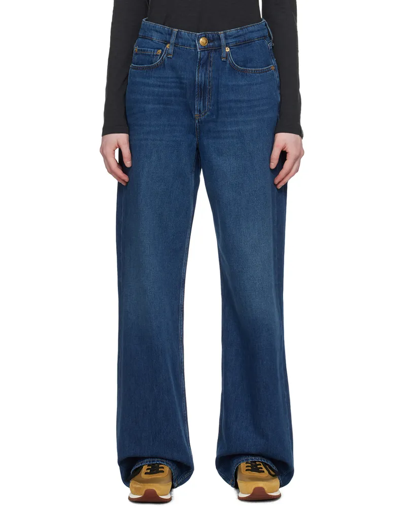 Rag & Bone Indigo Logan Jeans Annalise
