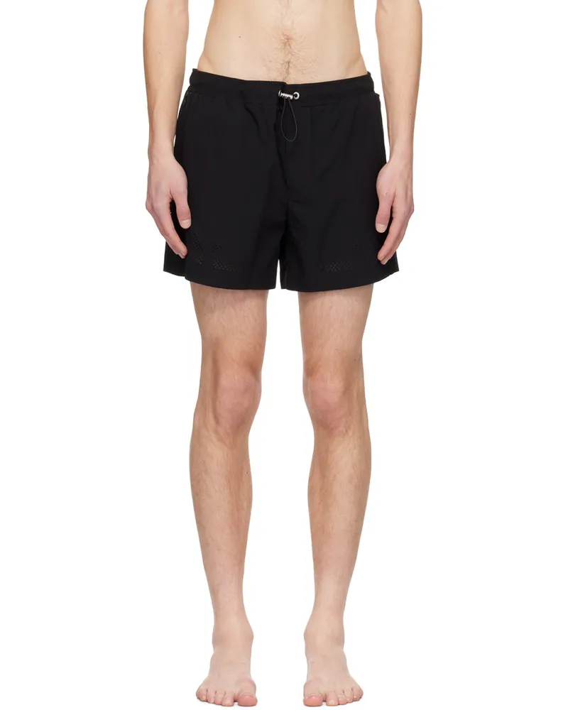 Heliot Emil Black Intine Shorts Black
